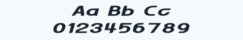 Rzeczywista próbka kroju D3 Snowboardism — Aa Bb Cc 0123456789