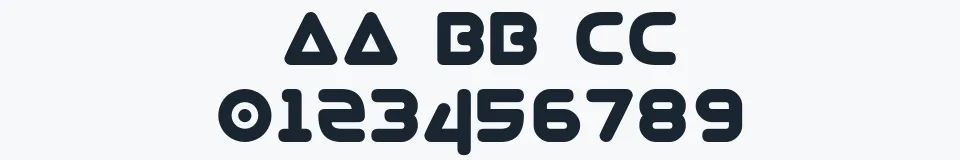 Rzeczywista próbka kroju Virgo 01 — Aa Bb Cc 0123456789