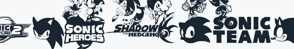 Rzeczywista próbka kroju Sonic Mega Font — Aa Bb Cc 0123456789