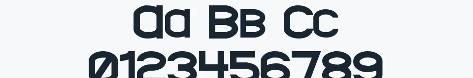 Rzeczywista próbka kroju Nyctalopia tilt — Aa Bb Cc 0123456789