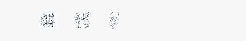 Rzeczywista próbka kroju Chilluns — Aa Bb Cc 0123456789