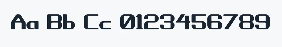 Podgląd czcionki Porhythm