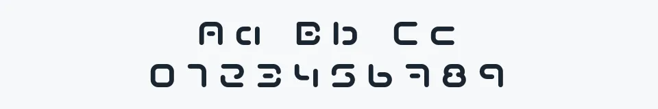 Podgląd czcionki Term