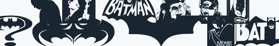 Rzeczywista próbka kroju Batman The Dark Knight — Aa Bb Cc 0123456789