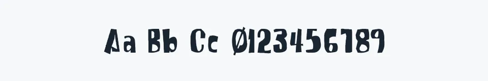 Podgląd czcionki SpongeFont SquareType