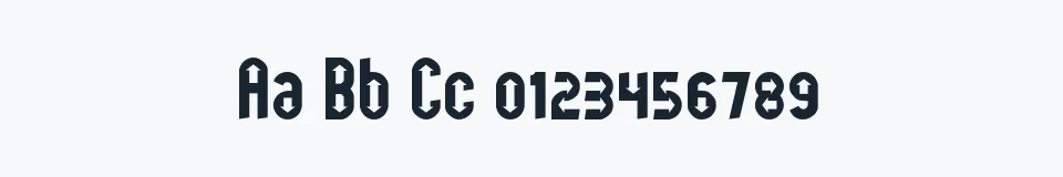 Rzeczywista próbka kroju You are the one — Aa Bb Cc 0123456789