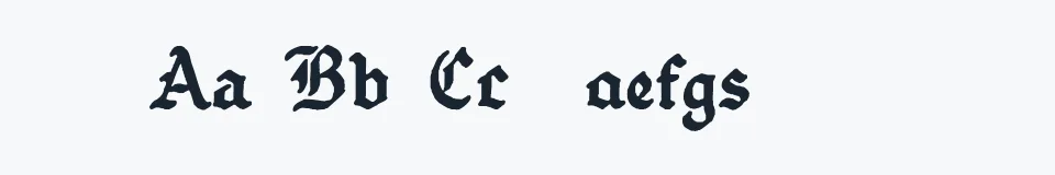 Podgląd czcionki GothBallCrap