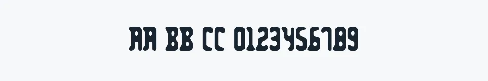 Rzeczywista próbka kroju Zodillinstrisstirust — Aa Bb Cc 0123456789