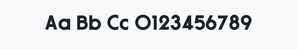 Rzeczywista próbka kroju GauFontExpositionW — Aa Bb Cc 0123456789