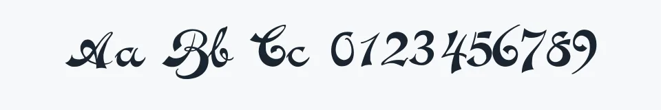 Podgląd czcionki Novelty Script