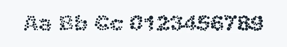 Podgląd czcionki Alphabet_05
