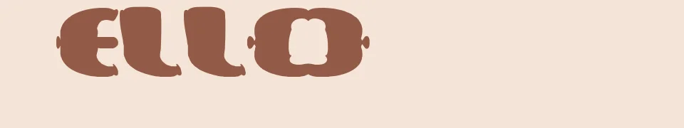 Podgląd ozdobnego napisu