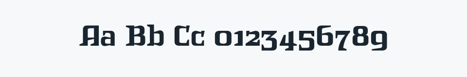 Rzeczywista próbka kroju Intruder Alert — Aa Bb Cc 0123456789