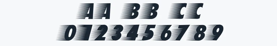 Rzeczywista próbka kroju BreezedCapsOblique — Aa Bb Cc 0123456789