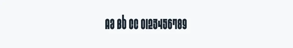 Rzeczywista próbka kroju Saturate — Aa Bb Cc 0123456789