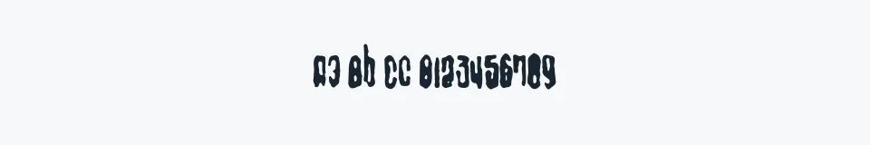 Rzeczywista próbka kroju Saturate — Aa Bb Cc 0123456789