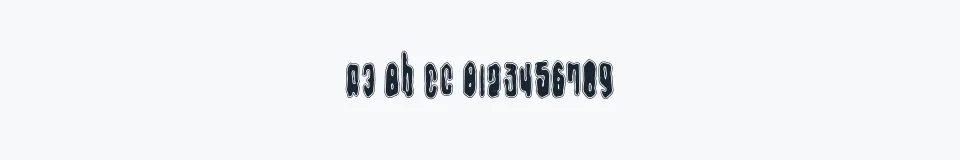 Rzeczywista próbka kroju Saturate — Aa Bb Cc 0123456789