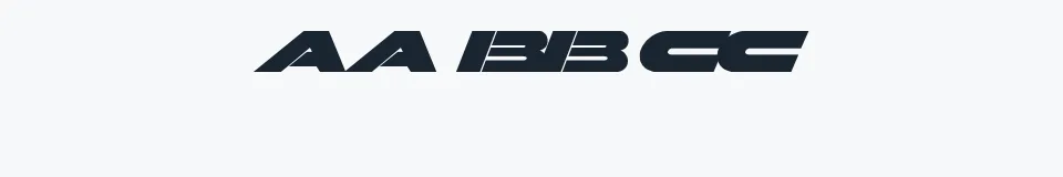 Rzeczywista próbka kroju Brawl — Aa Bb Cc 0123456789