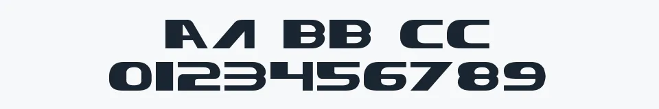 Rzeczywista próbka kroju Xcelsion Italic — Aa Bb Cc 0123456789