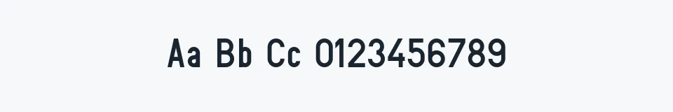 Rzeczywista próbka kroju BN-67.9010-03 — Aa Bb Cc 0123456789