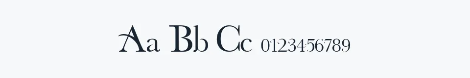Podgląd czcionki decorative fontFINAL