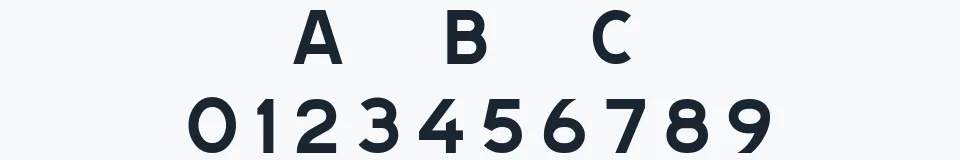 Rzeczywista próbka kroju TratexSvart — Aa Bb Cc 0123456789
