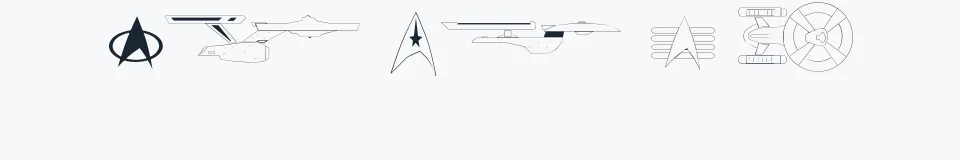 Rzeczywista próbka kroju Trekbats — Aa Bb Cc 0123456789