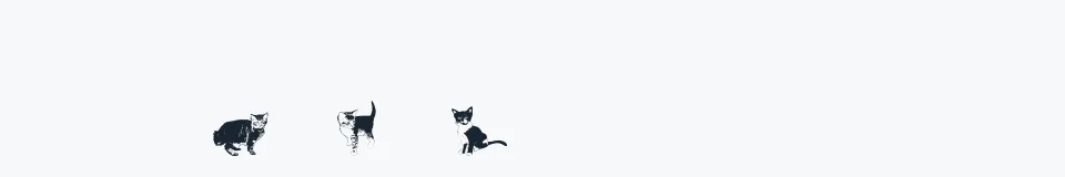 Rzeczywista próbka kroju DJ Cats — Aa Bb Cc 0123456789
