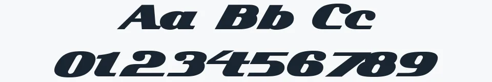 Rzeczywista próbka kroju Kelvinized — Aa Bb Cc 0123456789