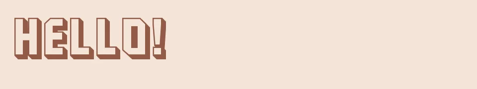 Podgląd ozdobnego napisu