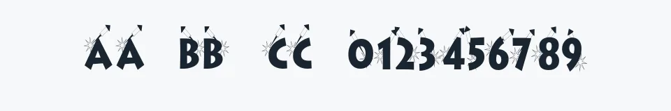 Rzeczywista próbka kroju Apollo13Condensed — Aa Bb Cc 0123456789