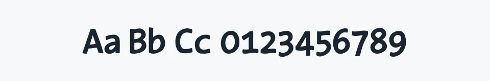 Rzeczywista próbka kroju TypeWritersSubstitute-Black — Aa Bb Cc 0123456789