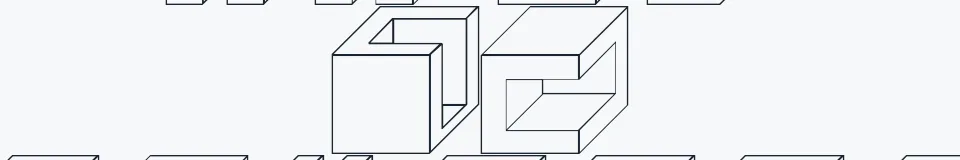 Rzeczywista próbka kroju Cube — Aa Bb Cc 0123456789