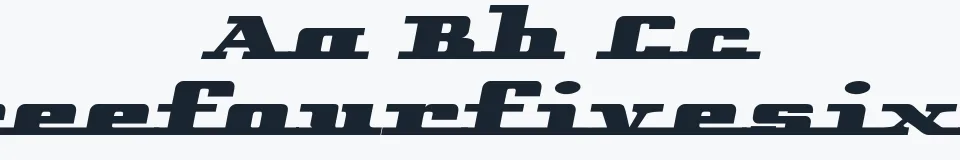 Rzeczywista próbka kroju Remarcle — Aa Bb Cc 0123456789