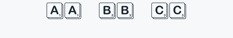 Rzeczywista próbka kroju Scramble — Aa Bb Cc 0123456789