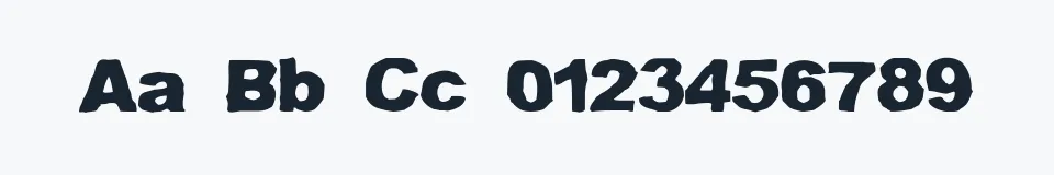 Rzeczywista próbka kroju Polska On Line — Aa Bb Cc 0123456789