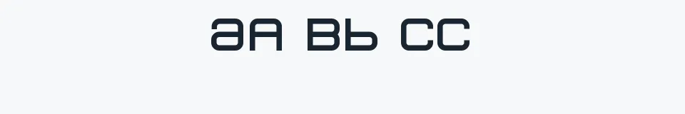 Rzeczywista próbka kroju Flotsam Smart — Aa Bb Cc 0123456789