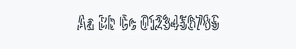 Rzeczywista próbka kroju Packet — Aa Bb Cc 0123456789