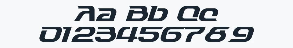Rzeczywista próbka kroju HNdash1.01 — Aa Bb Cc 0123456789