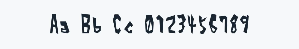 Podgląd czcionki Alphabet_01