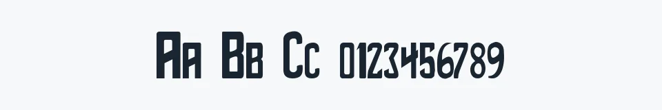 Podgląd czcionki Star Series