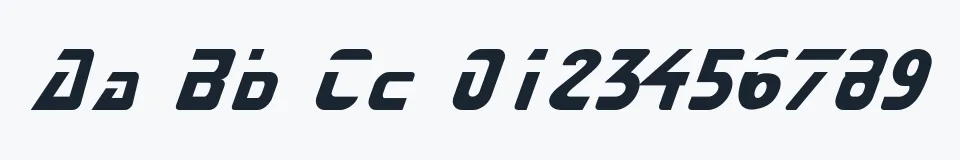 Podgląd czcionki Next Star