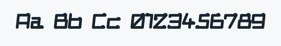 Rzeczywista próbka kroju EOPcoupon — Aa Bb Cc 0123456789