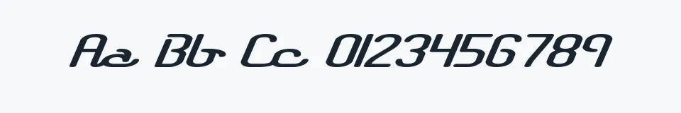 Rzeczywista próbka kroju Registry (BRK) — Aa Bb Cc 0123456789