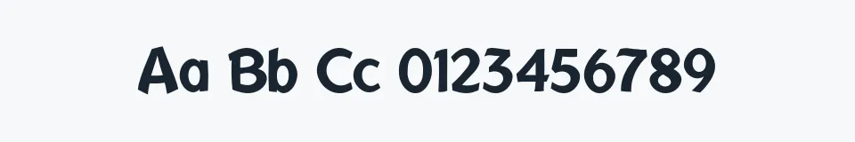 Rzeczywista próbka kroju ResPublica — Aa Bb Cc 0123456789