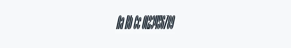 Podgląd czcionki SF Baroquesque Condensed