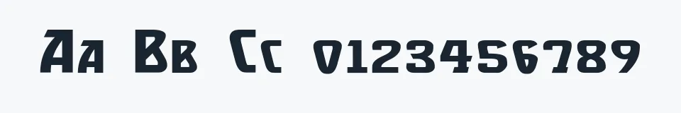 Rzeczywista próbka kroju Brassett_Bold — Aa Bb Cc 0123456789