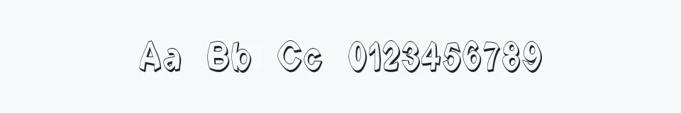 Rzeczywista próbka kroju Font formerly known as FONT — Aa Bb Cc 0123456789