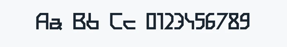 Rzeczywista próbka kroju I am simplified — Aa Bb Cc 0123456789