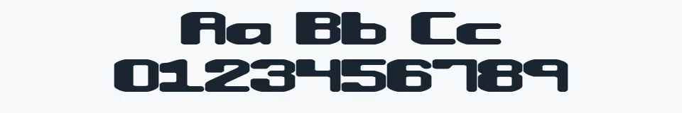 Rzeczywista próbka kroju Macropsia (BRK) — Aa Bb Cc 0123456789